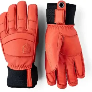 Aanbieding Hestra Fall Line - 5 Finger - Flame Red/Flame Red - 9