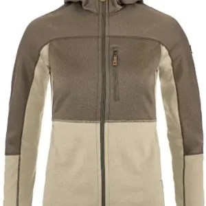 Aanbieding Fjällräven Abisko Trail Fleece W - Fossil-Suede Brown - L