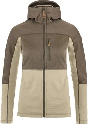 Aanbieding Fjällräven Abisko Trail Fleece W - Fossil-Suede Brown - L