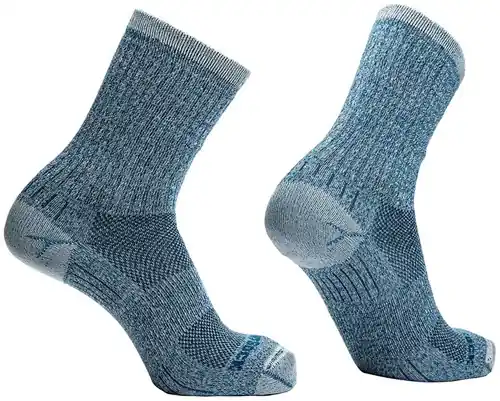 Wrightsock Escape Crew - Blue Twist - M Nieuw