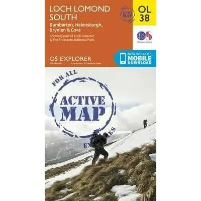Korting ORDNANCE SURVEY LOCH LOMOND SOTH/DUMBARTON ACTIVE 038 1/25 (9780319469569)