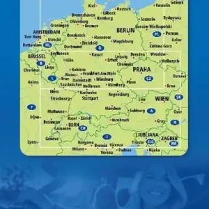 ANWB WEGENKAART 1 DUITSLAND ZWITSERLAND OOSTENRIJK (9789018048174) ZWITSERLAND OOSTENRIJK Beperkte Voorraad