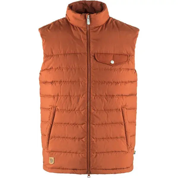 DonsjackFJALLRAVENGREENLAND DOWN LINER VEST M AUTUMN LEAF Laatste Versie