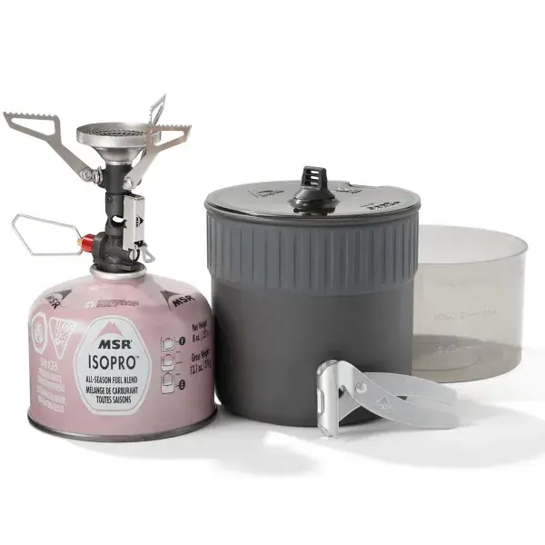 Camping GasbranderMSRPOCKETROCKET DELUXE STOVE KIT Gereduceerde Prijs