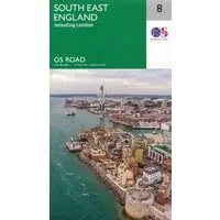 ORDNANCE SURVEY ENGELAND ZUIDOOST 8 1/250 (9780319263808) Speciale Aanbieding