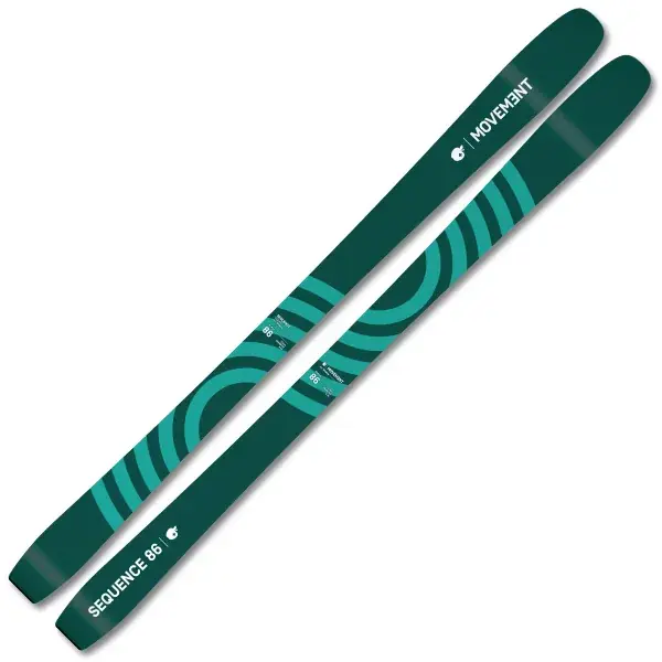 Beperkte Voorraad SkiMOVEMENTSEQUENCE 86 BLUE GREEN
