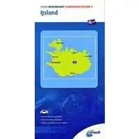 ANWB WEGENKAART 2 IJSLAND (9789018048563) Direct Beschikbaar