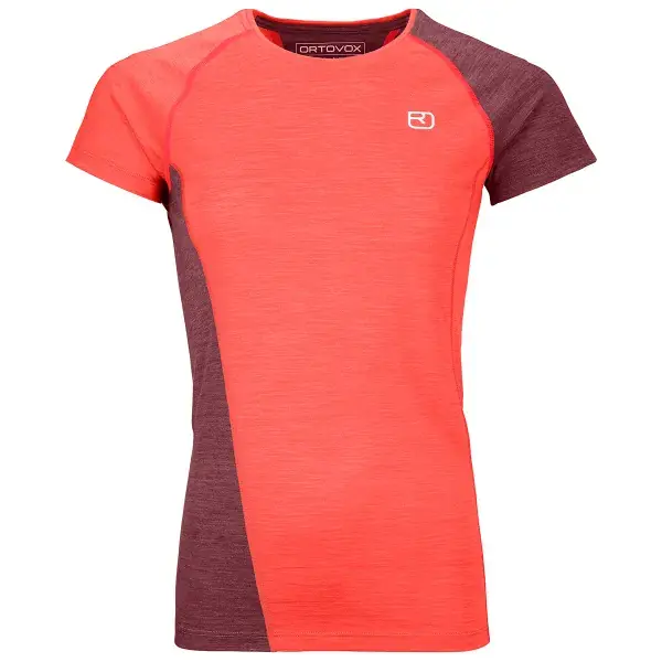 Nu Kopen WandelshirtORTOVOX120 COOL TEC FAST UPWARD TS W CORAL BLEND