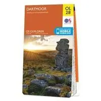 ORDNANCE SURVEY WANDELKAART DARTMOOR 28 1 25.000 (9780319264034) Nieuw