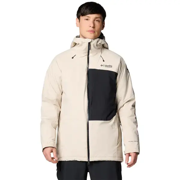 Direct Beschikbaar Ski-jasCOLUMBIAWINTER DISTRICT III JACKET DARK STONE/BLACK