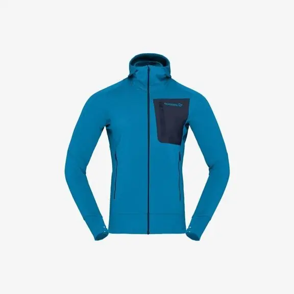Dagaanbieding NORRONA FALKETIND POWER GRID HOOD M‘S