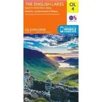 ORDNANCE SURVEY WANDELKAART ENGLISH LAKES NORTH WESTERN AREA (9780319263990) Premium