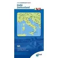ANWB WEGENKAART 1 ITALIE/ZWITSERLAND (9789018048464) Fabrieksprijs