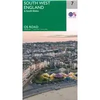 ORDNANCE SURVEY WEGENKAART ENGELAND ZUID-WEST 1/250 (9780319263792) Flitsaanbieding