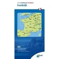 ANWB WEGENKAART 1 FRANKRIJK (9789018048327) Must-Have