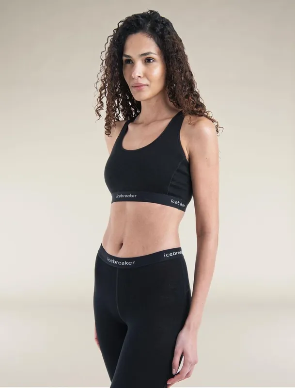 ICEBREAKER W MERINO 125 ZONEKNIT RACERBACK BRA Uitverkoop