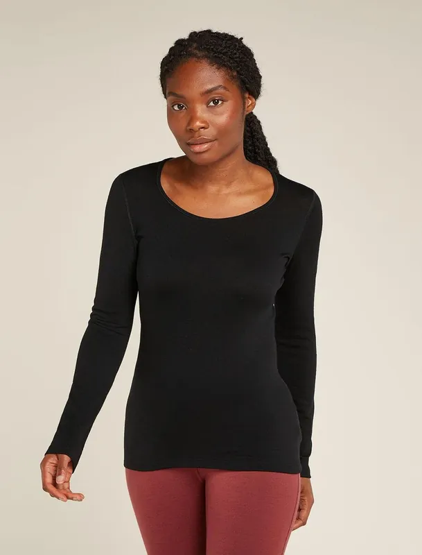 Populair ICEBREAKER W MERINO 260 TECH LS SCOOP