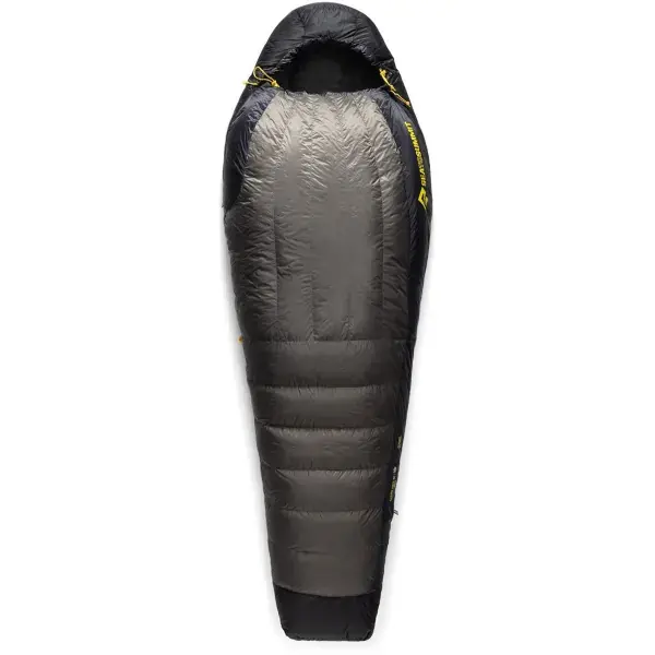 SlaapzakSEA TO SUMMITSPARK PRO -1C/30F DOWN SLEEPING BAG LONG BLACK/YELLOW Bestel Nu
