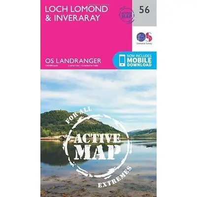 ORDNANCE SURVEY LOCH LOMOND & INVERARY (9780319473795) Direct Beschikbaar