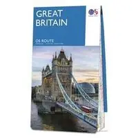 ORDNANCE SURVEY GROOT-BRITTANNIE ROUTEPLANNER (9780319290125) Actieprijs