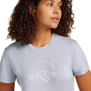 Aanbieding ICEBREAKER W MERINO 150 TECH LITE SS TEE SUNRISE SUMMIT