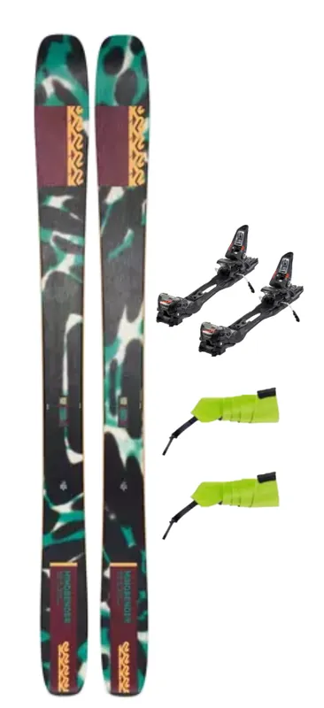 Demo - K2 Mindbender 106C W, 159 cm + Marker F12 Tour binding + vellen Shop Nu