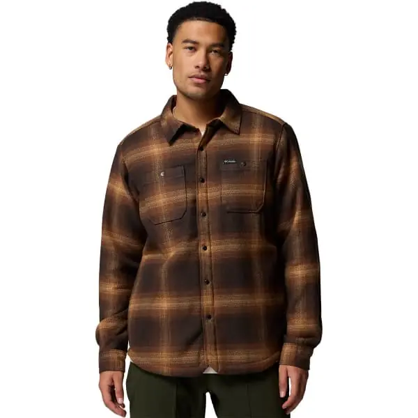 WandelshirtCOLUMBIAWINDWARD II SHIRT JACKET TOBACCO BLURRED OMBRE Laatste Kans