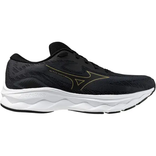 HardloopschoenenMIZUNOWAVE SERENE EBONY/GLODEN HALO/SNOW WHITE Actieprijs