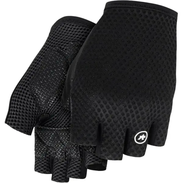 Gecertificeerd Racefiets handschoenASSOSENDURANCE GLOVES S11 BLACK SERIES