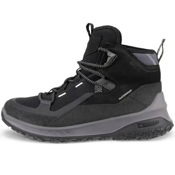 Middelhoge wandelschoenenECCOULT-TRN W MID WP BLACK BLACK BLACK Uitverkoop