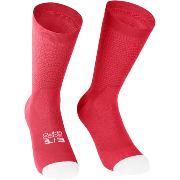FietssokkenASSOSENDURANCE SOCKS S11 DEADLY BERRY Must-Have