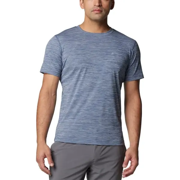 WandelshirtCOLUMBIAZERO RULES M SS SHIRT DARK MOUNTAIN HEATHER Gratis Retour