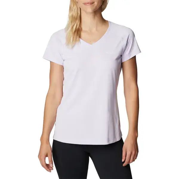 Direct Beschikbaar WandelshirtCOLUMBIAZERO RULES™ SHORT SLEEVE SHIRT PURPLE TINT