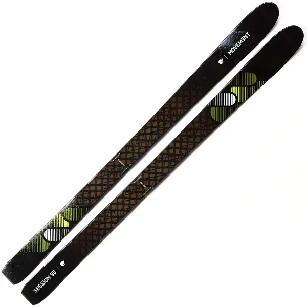 Laatste Versie ToerskiMOVEMENTSESSION 95 BLACK/WHITE/YELLOW
