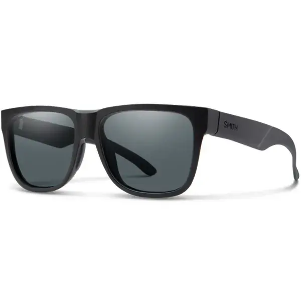 Flitsaanbieding Lifestyle zonnebrillenSMITHLOWDOWN 2 CORE MATTE BLACK POLARIZED GRAY
