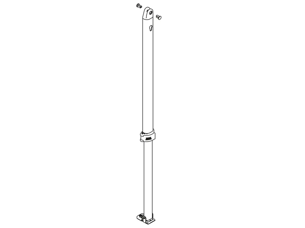 Fiamma Left Support Leg Caravanstore Xl Speciale Aanbieding