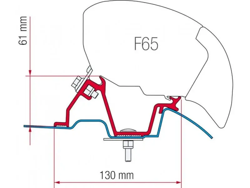 Bestel Nu Fiamma Adapter Mercedes Sprinter F65 Eagle 400