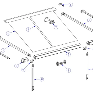 Thule LH Rafter Arm 3,0-3,25 Koopje