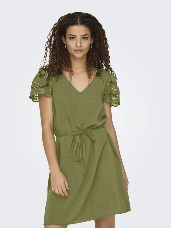 Jacqueline de Yong Hannah S/S Dress Wvn Dames Gratis Retour